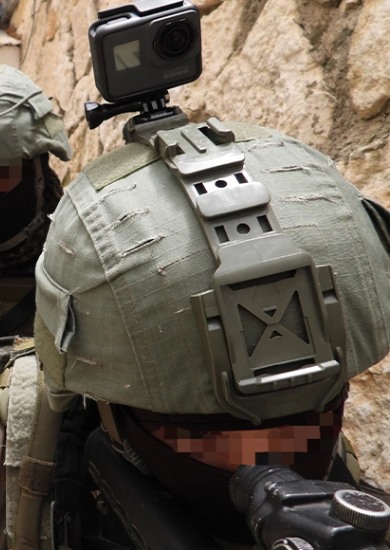 HMOUNT boltless helmet mounting system
